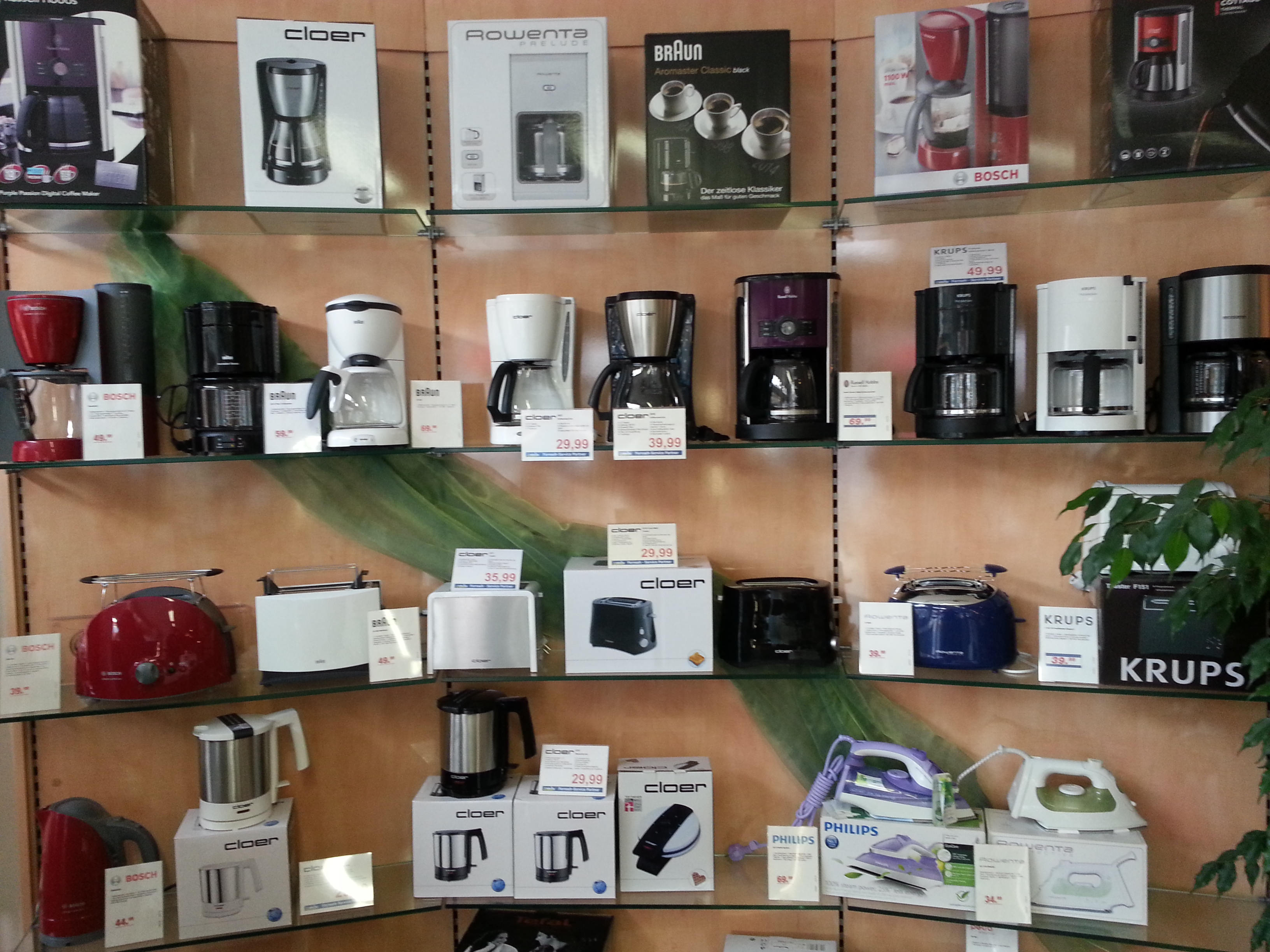 Unsere Weiße Ware-Abteilung